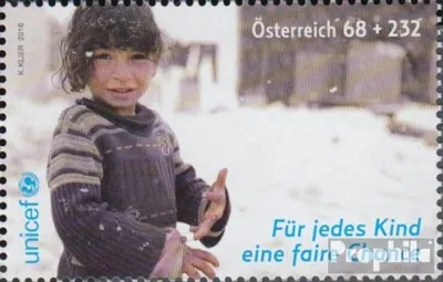 Produktbild von Briefmarken Österreich 2016 Mi 3249 (kompl.Ausg.) gestempelt UNICEF