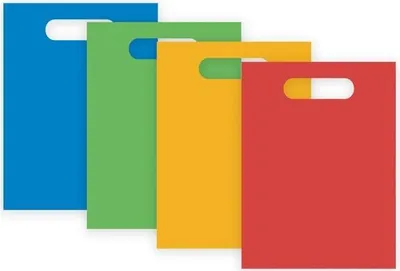 Immagine prodotto di Sacchetti di carta per dolciumi – Assortimento COLORATO – 4 pezzi
