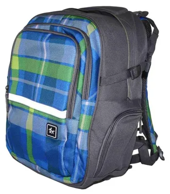 Produktbild von All Out Schulrucksack Schulranzen Mädchen Jungs Jungen ab 4.Klasse WOODY BLUE