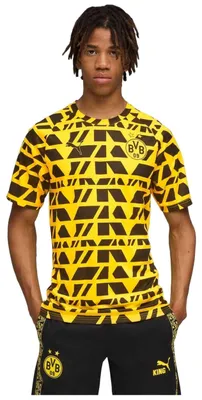 Produktbild von Puma Bvb Borussia Dortmund 25/26 Vor Dem Spiel Kurzarm-t-shirt Gelb S Gelb S