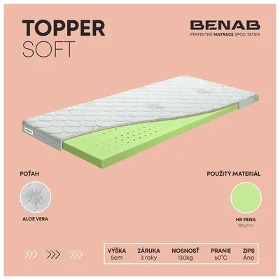 Produktbild von Benab Topper Soft Topper 90 x 200 cm