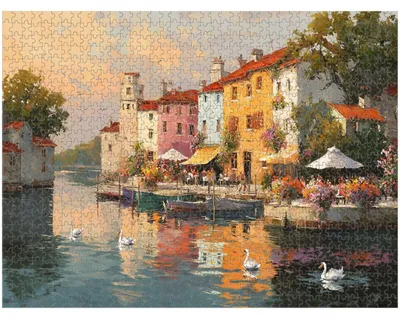 Produktbild von Holzpuzzle mit 5000 Teilen für Erwachsene