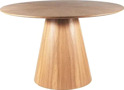 Image de Table de salle à manger, table de cuisine, couleur et dimensions au choix. Bois de chêne, finition naturelle