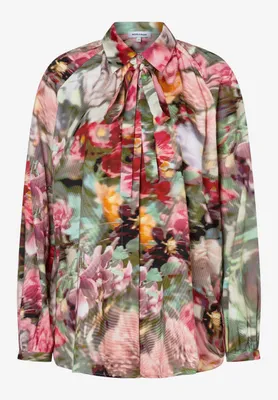 Produktbild von Schluppenbluse mit Print