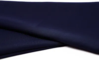 Produktbild von Chiffon Stoff Meterware 150 cm Breite, Dunkelblau