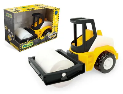 Image de Camion de chantier Tech Truck en plastique, 23 cm, dans une boîte de 26 x 18 x 14,5 cm, Wader, à partir de 12 ans