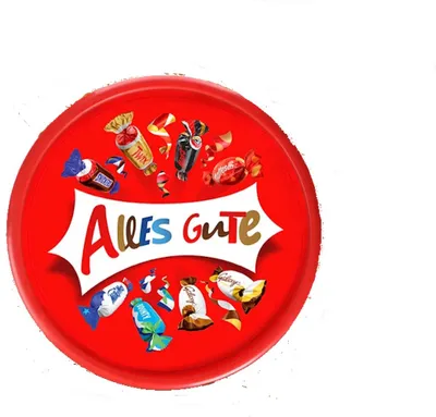 Produktbild von "Alles Gute" 600g Celebrations XXL Dose