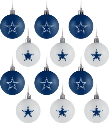 Produktbild von Dallas Cowboys 12er Set XMAS NFL Weihnachtskugeln