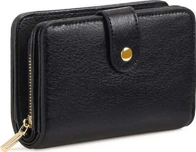 Produktbild von Portemonnaie Damen,Geldbörse Damen, Geldbeutel Damen Zipper mit Münzfach & RFID-Schutz