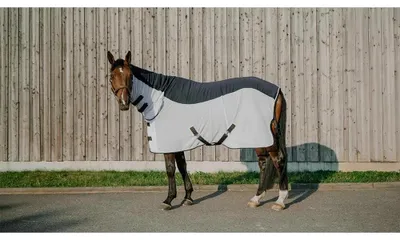 Zdjęcie produktu dla Equitheme Flycool Combo – przeciwmuchawina, biała, rozmiar 135-183 cm