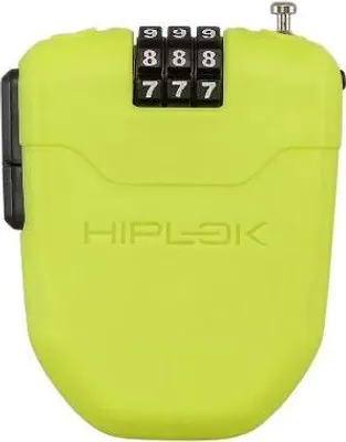 Uvex Hiplok FX Kabelschloss, lime, Vorderansicht