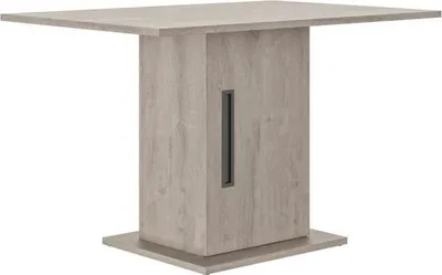 Image de Table à manger Boston, Rectangulaire, Pied Fut, 6 personnes, 120 x 80 x 76 cm, Gami