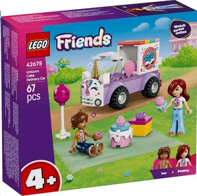 Zdjęcie produktu dla LEGO Friends Samochód jednorożca do dostawy tortów 42675