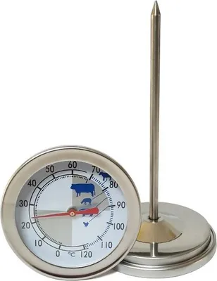 Image de Thermomètre à viande en acier inoxydable Combisteel Ø73x115mm