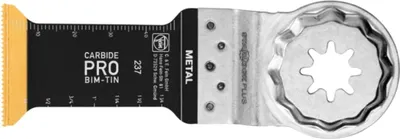 Produktbild von Fein E-Cut Carbide Pro, Länge 60 mm, Breite 32 mm, VE 5 St, Aufnahme SLP