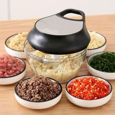 Produktbild von Einfache Schneidemaschine, Fleischmühle, Gemüsemühle, Doppelsteinschneider, Rasp, Zwiebel- und Knoblauchmühle
