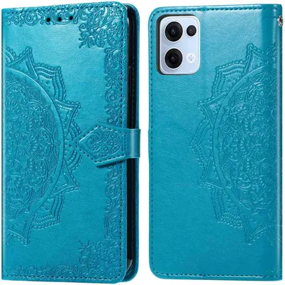 Immagine prodotto di imoshion Custodia a libro Mandala Oppo Reno 13 - Turchese