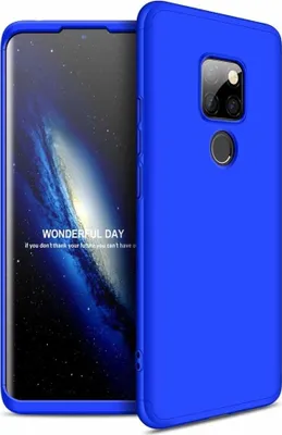 Zdjęcie produktu dla Etui ochronne GKK 360 do Huawei Mate 20 - Niebieski KP13196