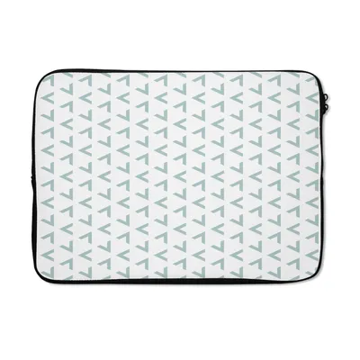 Produktbild von MuchoWow® Laptop Hülle 13 Zoll Geometrie - Muster - Abstrakt Laptoptasche - Laptophülle - Sleeve - Rundumschutz
