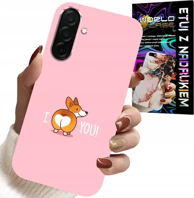 Produktbild von Gehäuse Für Samsung Galaxy A26 5G - Lustige Designs Ich Liebe Dich Hund Fall