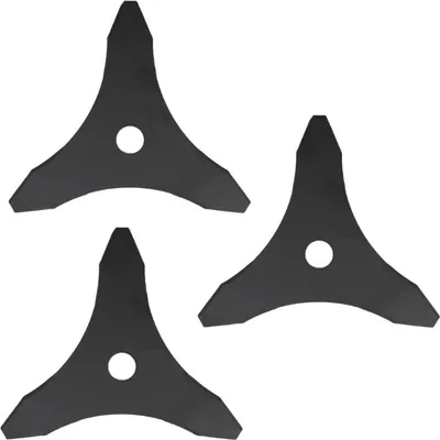 Produktbild von 3x Trade-Shop Dickichtmesser / Mähscheibe / Freischneiderklinge 3-Zahn 255 x 25,4 x 1,4mm kompatibel mit Stihl FS55 FS56 FS80 FS85 FS90R FS100 F108