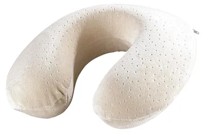 Produktbild von Nackenrolle: Wellness-Nackenhörnchen aus thermoaktivem Memory-Foam