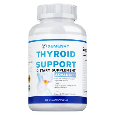 Image de Soutien de la thyroïde - Énergie et perte de poids, soutien du métabolisme, soutien du système immunitaire