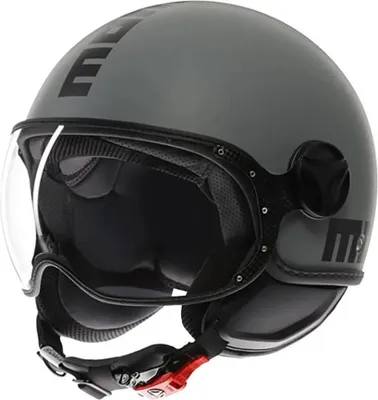 Produktbild von Momo Design Fgtr Classic Jethelm Schwarz XS Schwarz XS