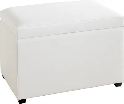 Produktbild von Sitztruhe >52324< in weiß - 58x42x39cm (BxHxT)