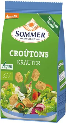 Produktbild von Croutons Kräuter - Geröstete Brotwürfel 100g