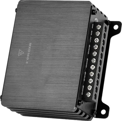 Immagine prodotto di Amplificatore per auto SucceBuy a 4 canali, amplificatore di potenza in classe D bypassabile, max. 4 x 110 W a 4 ohm / 4 x 160 W a 2 ohm, potente amplificatore audio per SUV, pick-up e fuoristrada