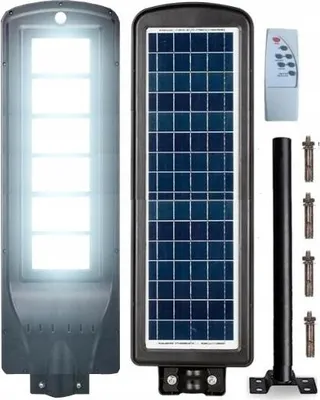Obrázok produktu pre Veľká Solárna Led Pouličná Lampa Pre Vonkajšie Použitie, Výkonný 1200 W Senzor Svietidla