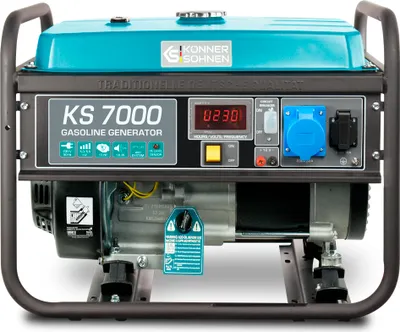 Produktbild von KS 7000 Stromerzeuger Strom generator Benzin Notstromaggregat 5.5 kW
