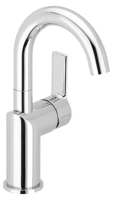 Produktbild von Herzbach MARE WT-Einlochbatterie L-Size Griff seitl. ohne Ablauf Chrom