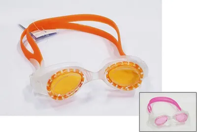 Immagine prodotto di Occhialini da nuoto in silicone per bambini Bodyline Bimbi