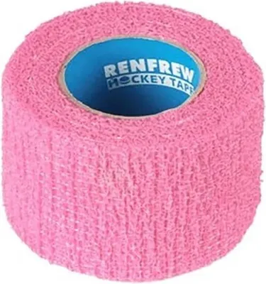 Zdjęcie produktu dla Taśma hokejowa RENFREW StretchRap 206 różowa, 38 mm x 5,5 m
