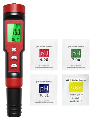 Obrázek produktu pro Testovací sada pro bazény, 7 v 1: měří pH, chlor, obsah soli, ORP, TDS, vodivost (EC) a teplotu