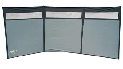 Produktbild von windschutzscheibe Sonnenuntergangsfenster 5 x 1,4 m Polyester/Stahl grau