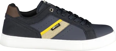 Image de Chaussures de sport pour hommes Bleu avec détails contrastés et semelle intérieure amovible
