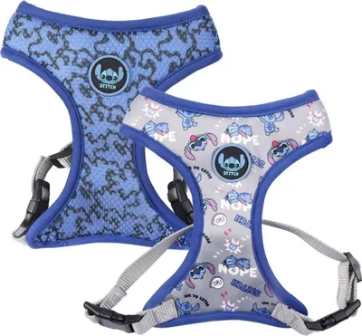 Zdjęcie produktu dla Lilo & Stitch szelki dla psa M/L na spacery i na zewnątrz
