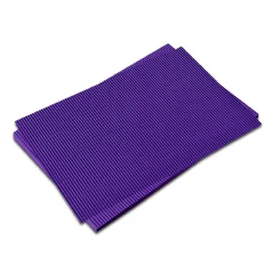 Zdjęcie produktu dla Tektura falista 50x70cm/260g/rola fioletowa