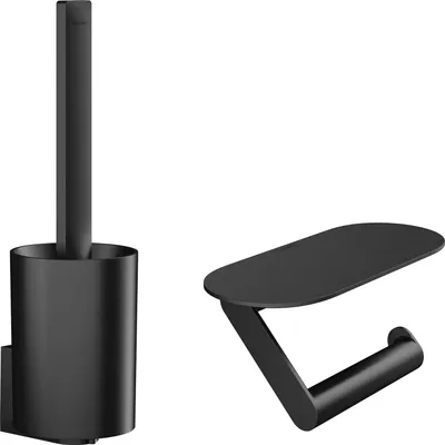 Produktbild von Toilettasche-Set - Schwarz - 2er-Set - Wiederverwendbarer Kunststoff