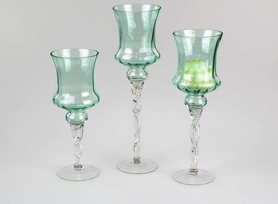 Formano - Set 3 Windlicht mintfarben