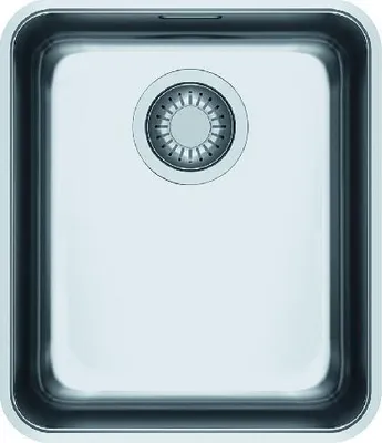 Produktbild von Franke ANX 110-34, Aufsatzwanne, Quadratisch, Edelstahl, Edelstahl, 1 Becken, Quadratisch