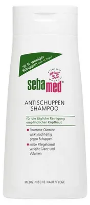 Produktbild von es Shampoo, Sebamed, Antischuppen, Anti-Matreata, mit Piroctone Olamine, hypoallergen, 400ml