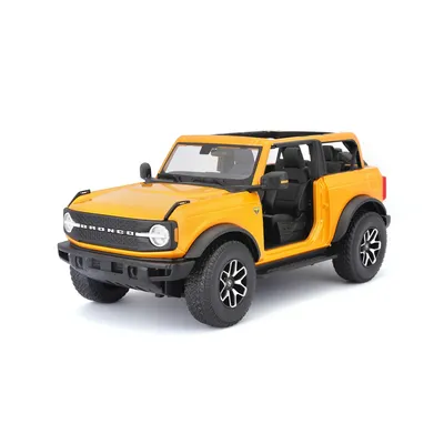 Obrázok produktu pre Maisto - 2021 Ford Bronco Badlands (bez dverí), oranžový, 1:18