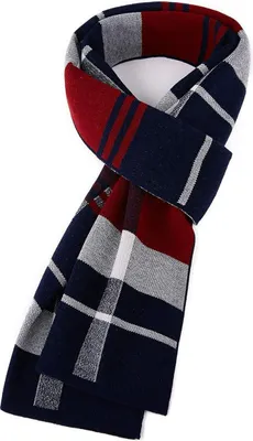Produktbild von Wolle Schal Herren Damen,Winter Weiche Warm Herrenschal