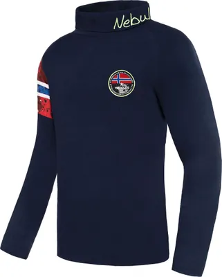 Produktbild von Nebulus Rolli DOWNY Herren, Rollkragen , langarm , P4932 - Herren, navy, L