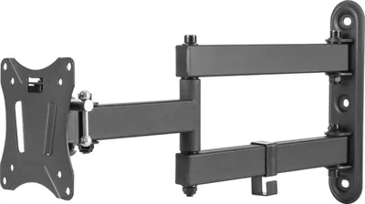 Obrázok produktu pre Deltaco ARM-0251, 68,6 cm (27"), 75 x 75 mm, 100 x 100 mm, 7,5 - -7,5°, 90 - -90°, Čierna