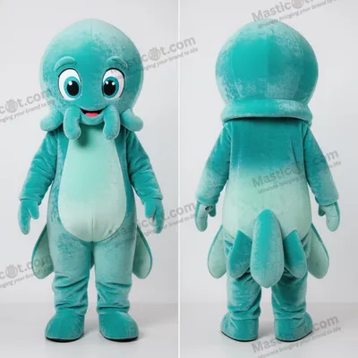 Obrázok produktu pre Modrý kreslený krab ako maskot